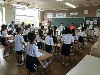 朝の応援練習 朝の応援練習