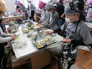 5年調理実習 5年調理実習