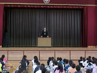 学校朝礼 学校朝礼