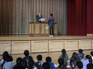 児童朝礼 児童朝礼