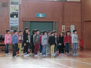 6年生を送る会 6年生を送る会