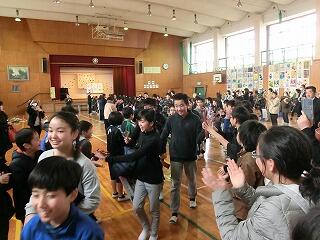 6年生を送る会 6年生を送る会