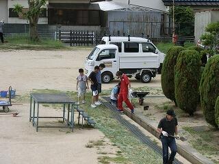 PTA環境美化作業 PTA環境美化作業