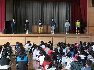 児童朝礼 児童朝礼