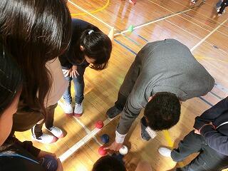 ボッチャ体験 ボッチャ体験
