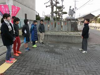 小中連携あいさつ運動