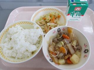 今日の給食