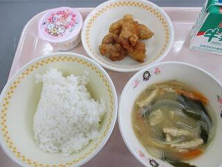 今日の給食