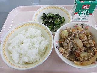 今日の給食