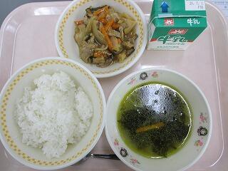 今日の給食