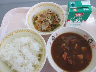 今日の給食