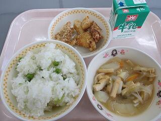 今日の給食