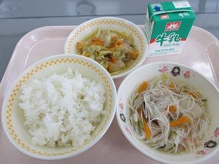 今日の給食