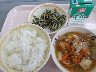 今日の給食