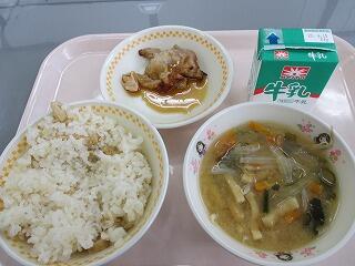 今日の給食