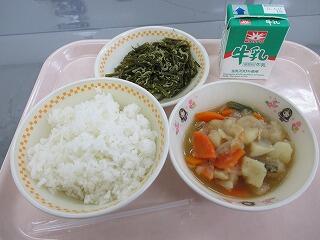 今日の給食