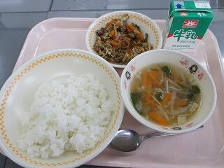 今日の給食