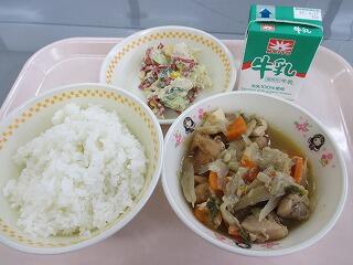 今日の給食