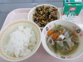 今日の給食