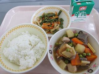 今日の給食