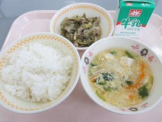 今日の給食