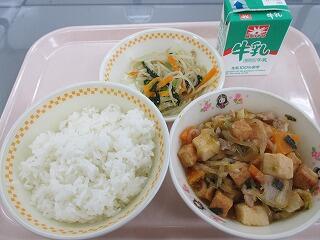 今日の給食