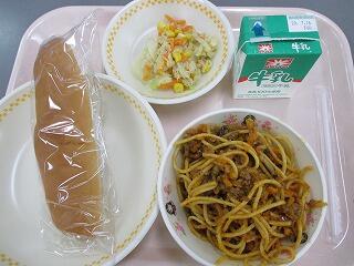 今日の給食