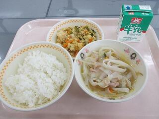 今日の給食