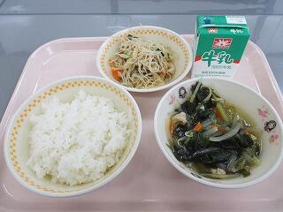 今日の給食