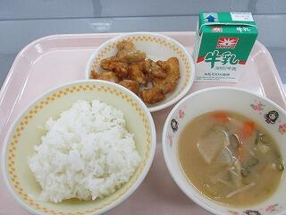 今日の給食