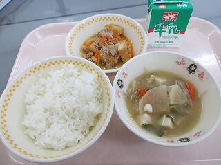 今日の給食