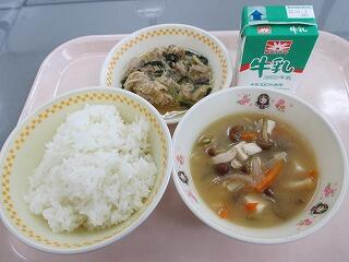 今日の給食