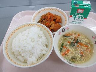 今日の給食