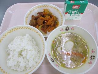 今日の給食