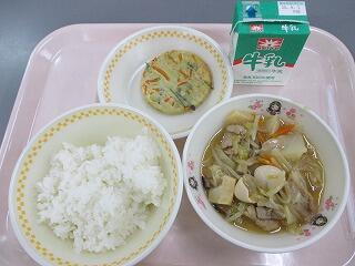 今日の給食