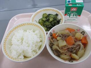 今日の給食