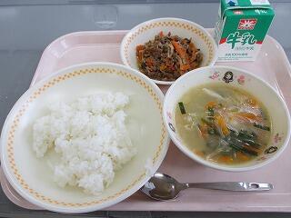 今日の給食