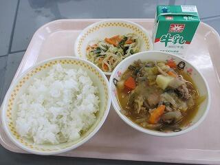 今日の給食