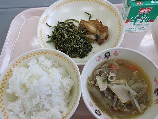 今日の給食