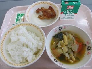 今日の給食