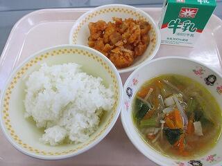 今日の給食