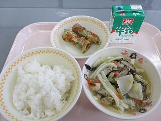 今日の給食