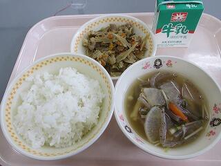 今日の給食