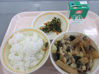 今日の給食