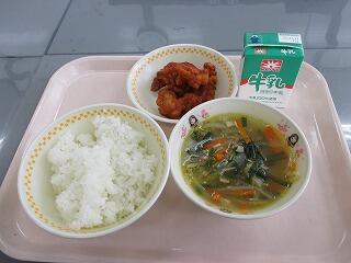 今日の給食