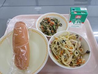 今日の給食