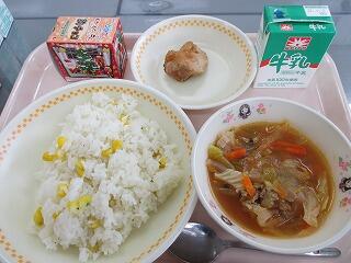 今日の給食