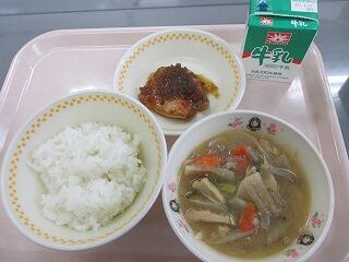 今日の給食