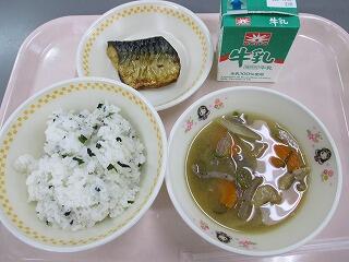 今日の給食