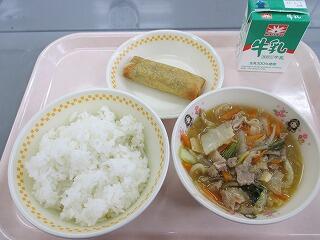 今日の給食